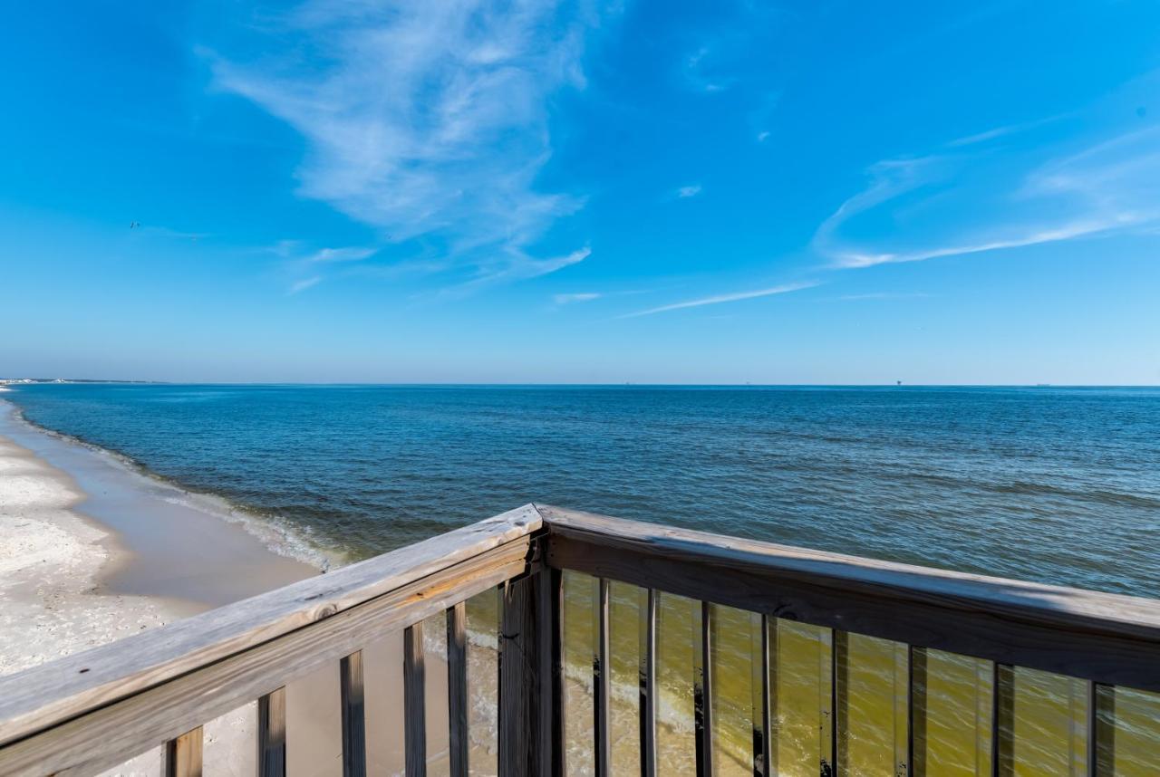 Sun Spot - True Gulf Front Private Home With Lovely Gulf Side Deck, Home Dauphin Island Exteriér fotografie