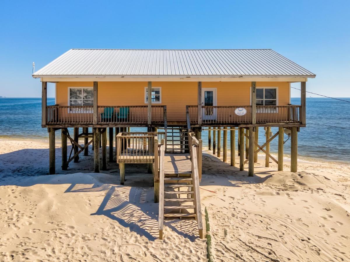 Sun Spot - True Gulf Front Private Home With Lovely Gulf Side Deck, Home Dauphin Island Exteriér fotografie