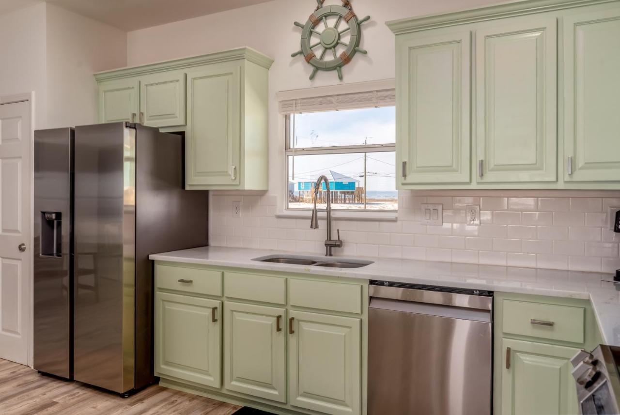 Sun Spot - True Gulf Front Private Home With Lovely Gulf Side Deck, Home Dauphin Island Exteriér fotografie