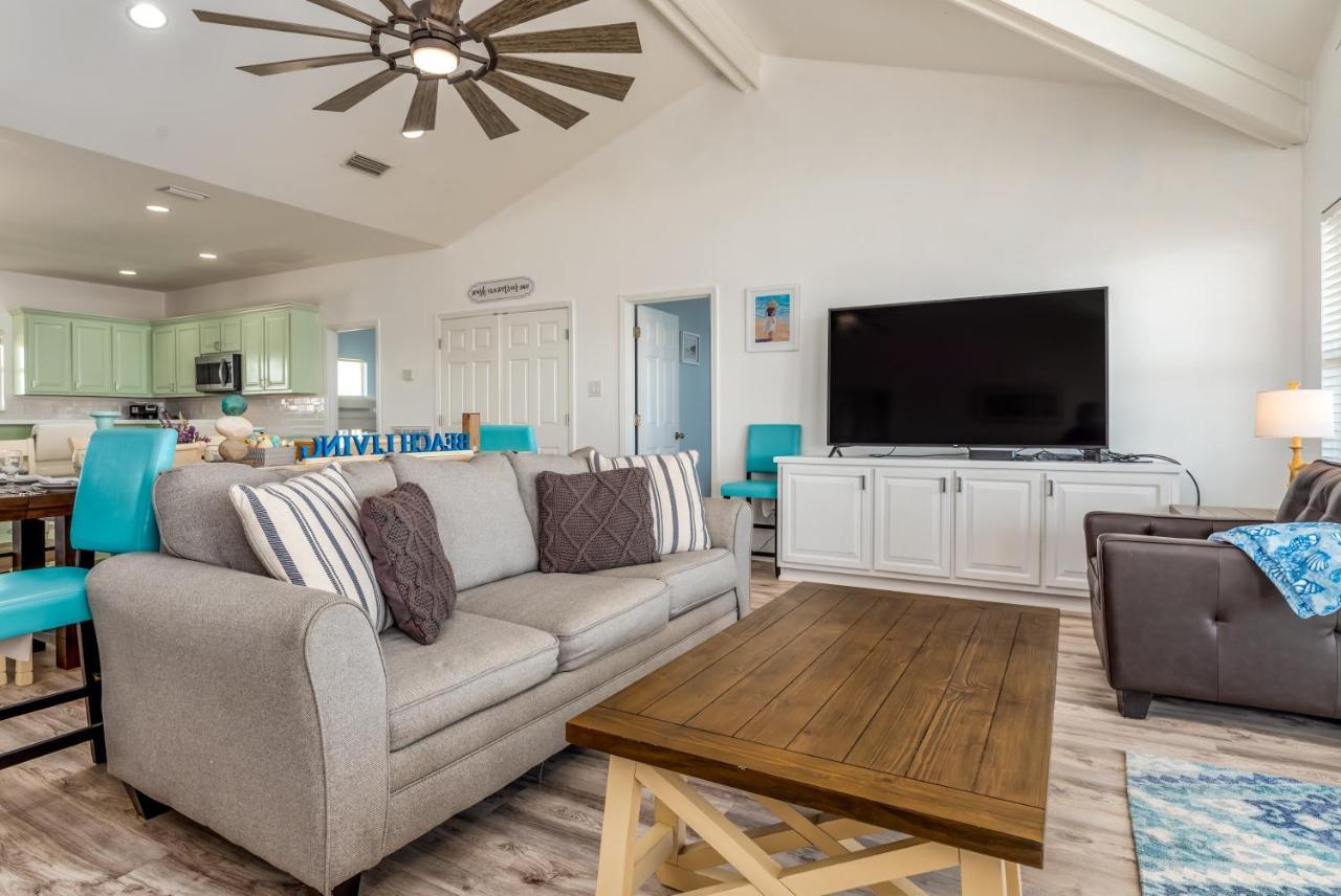 Sun Spot - True Gulf Front Private Home With Lovely Gulf Side Deck, Home Dauphin Island Exteriér fotografie