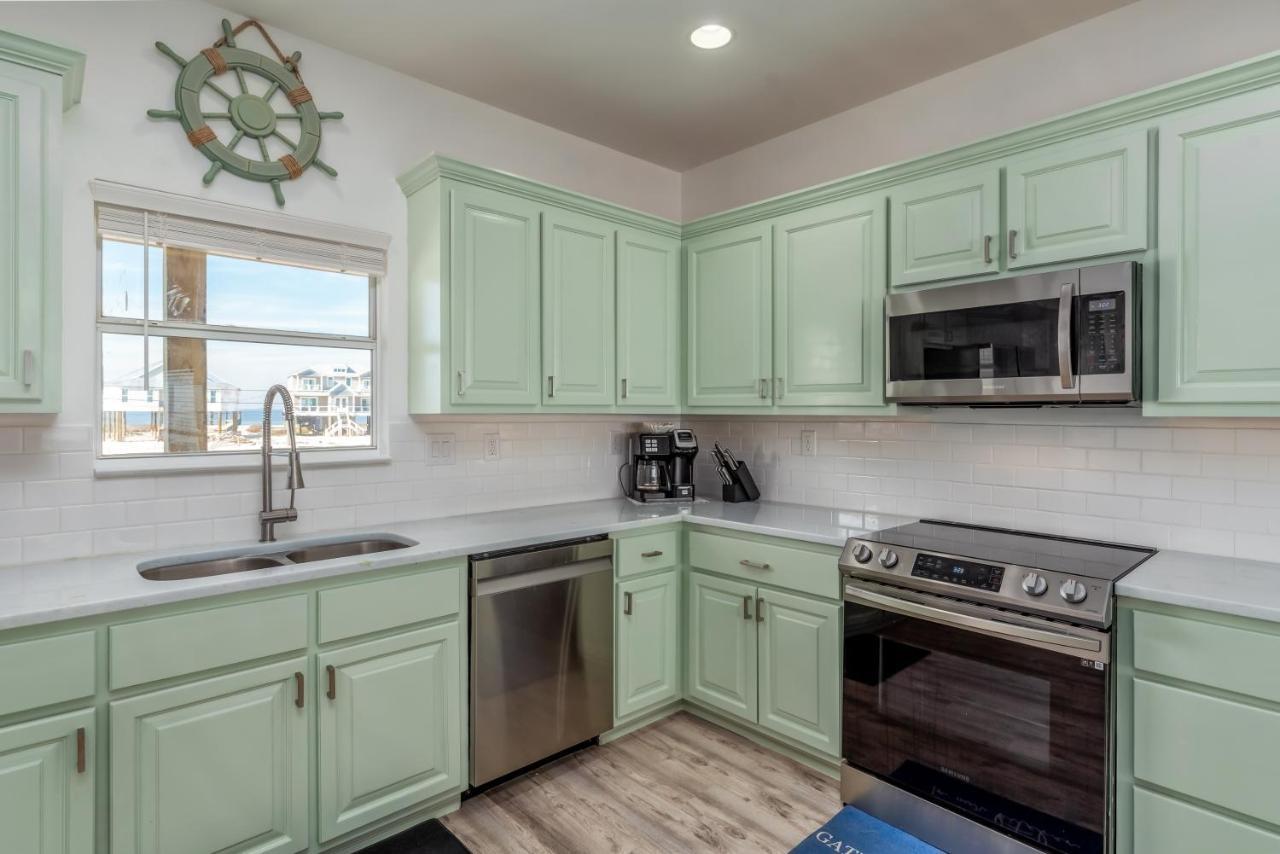 Sun Spot - True Gulf Front Private Home With Lovely Gulf Side Deck, Home Dauphin Island Exteriér fotografie